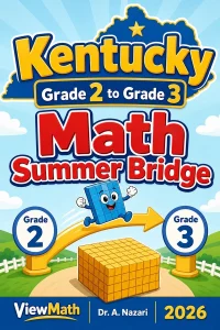 Kentucky Grade 2 to Grade 3 Math Summer Bridge
