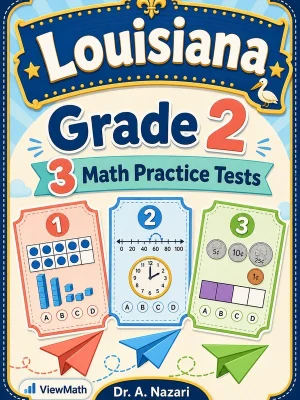 3 Louisiana Grade 2 Math Practice Tests