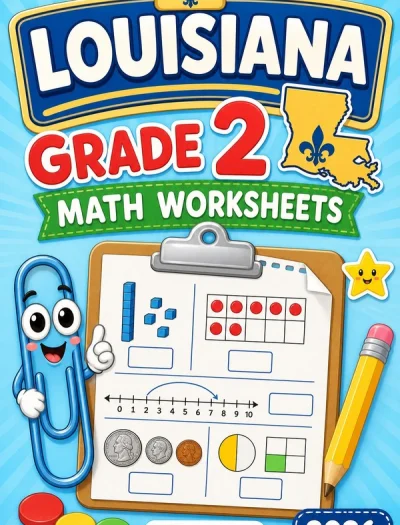 Louisiana Grade 2 Math Worksheets