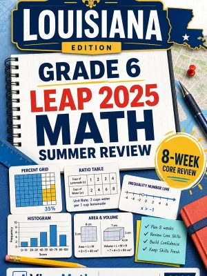 Louisiana LEAP 2025 Grade 6 Math Summer Review