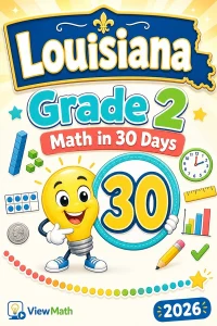 Louisiana Grade 2 Math in 30 Days