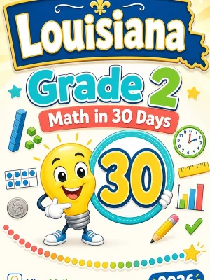 Louisiana Grade 2 Math in 30 Days