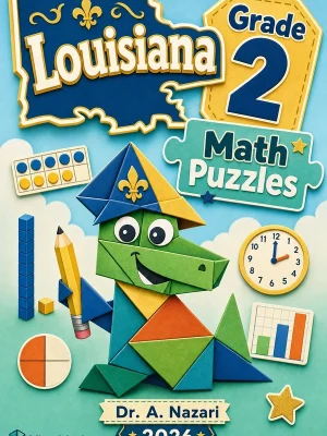 Louisiana Grade 2 Math Puzzles and Brain Teasers