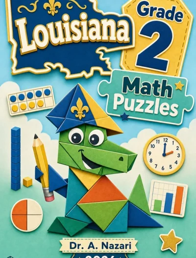 Louisiana Grade 2 Math Puzzles and Brain Teasers