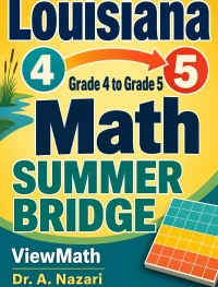 Louisiana LEAP 2025 Grade 4 Math Summer Bridge