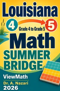 Louisiana LEAP 2025 Grade 4 Math Summer Bridge