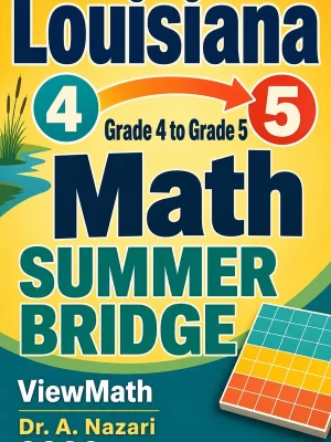 Louisiana LEAP 2025 Grade 4 Math Summer Bridge