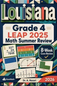 Louisiana LEAP 2025 Grade 4 Math Summer Review