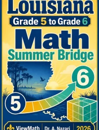 Louisiana LEAP 2025 Grade 5 Math Summer Bridge
