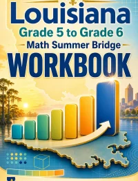 Louisiana LEAP 2025 Grade 5 Math Summer Bridge Workbook