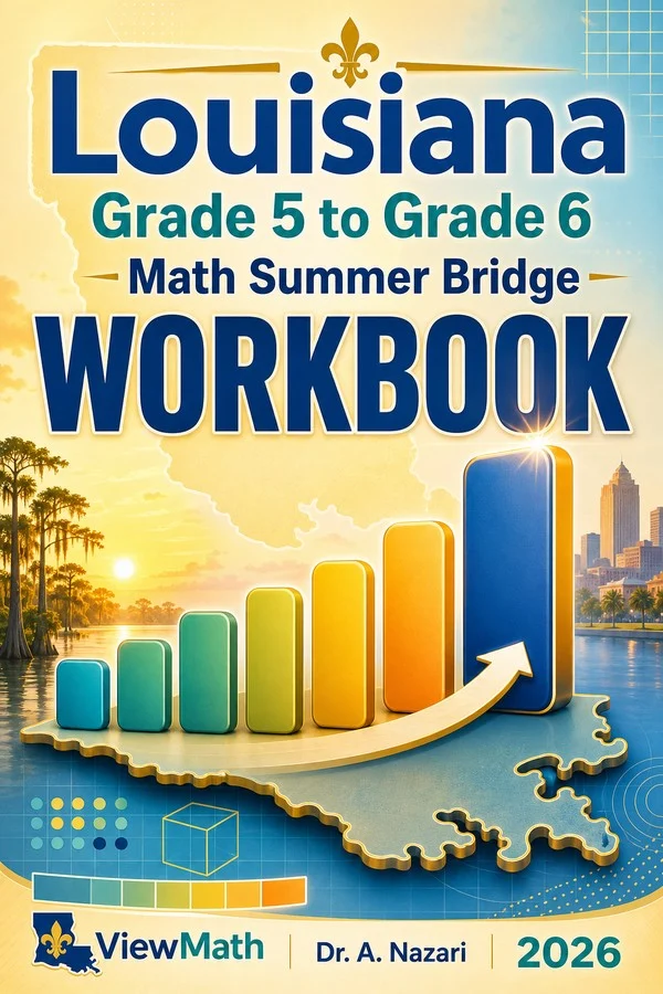 Louisiana LEAP 2025 Grade 5 Math Summer Bridge Workbook