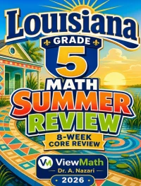 Louisiana LEAP 2025 Grade 5 Math Summer Review