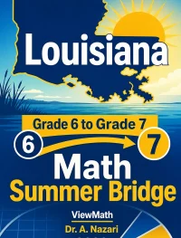 Louisiana LEAP 2025 Grade 6 Math Summer Bridge