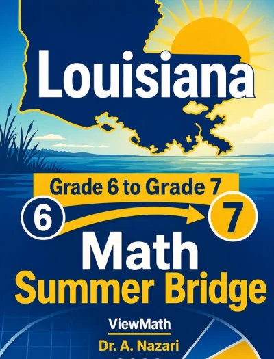 Louisiana LEAP 2025 Grade 6 Math Summer Bridge