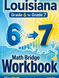 Louisiana LEAP 2025 Grade 6 Math Summer Bridge Workbook