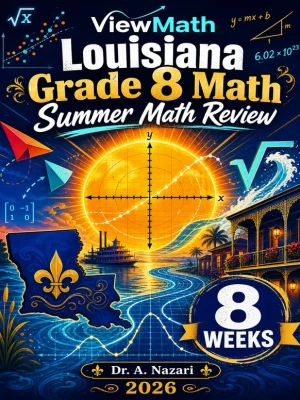Louisiana LEAP 2025 Grade 8 Math Summer Review