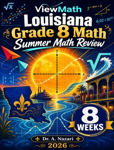 Louisiana LEAP 2025 Grade 8 Math Summer Review