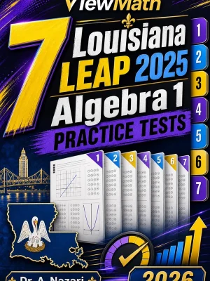 7 Louisiana LEAP 2025 Algebra 1 Practice Tests