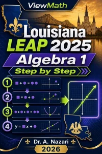 Louisiana LEAP 2025 Algebra 1 Math Step by Step