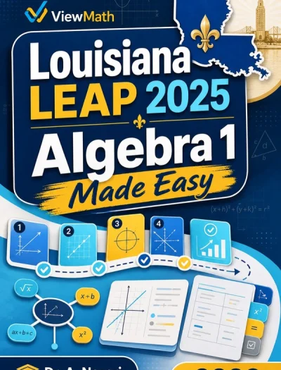Louisiana LEAP 2025 Algebra 1 Math Made Easy