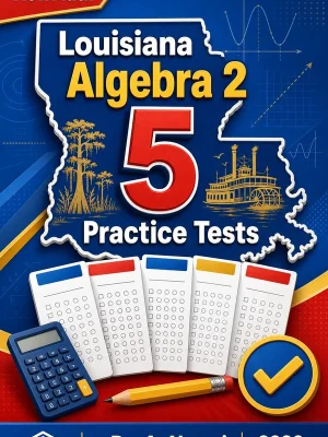 5 Full-Length Louisiana Algebra 2 Practice Tests