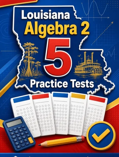 5 Full-Length Louisiana Algebra 2 Practice Tests