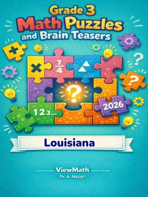 Louisiana LEAP 2025 Grade 3 Math Puzzles and Brain Teasers