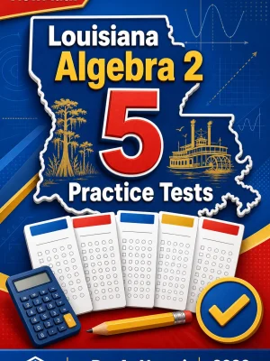 5 Full-Length Louisiana Algebra 2 Practice Tests