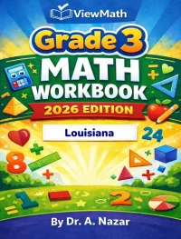 Louisiana LEAP 2025 Grade 3 Math Workbook