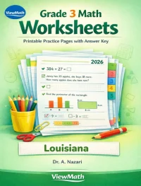 Louisiana LEAP 2025 Grade 3 Math Worksheets