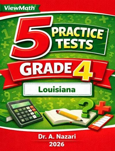 5 Full-Length Louisiana LEAP 2025 Grade 4 Math Practice Tests