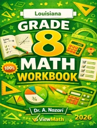 Louisiana LEAP 2025 Grade 8 Math Workbook