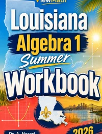 Louisiana LEAP 2025 Algebra 1 Summer Workbook