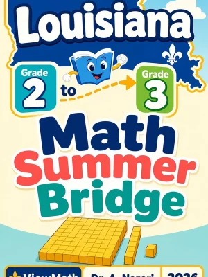 Louisiana Grade 2 to Grade 3 Math Summer Bridge
