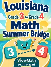 Louisiana LEAP 2025 Grade 3 Math Summer Bridge