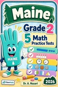 5 Full-Length Maine Grade 2 Math Practice Tests