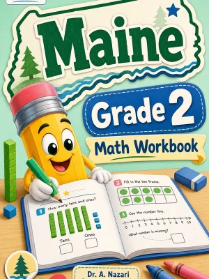 Maine Grade 2 Math Workbook