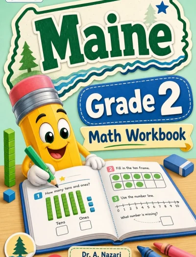 Maine Grade 2 Math Workbook