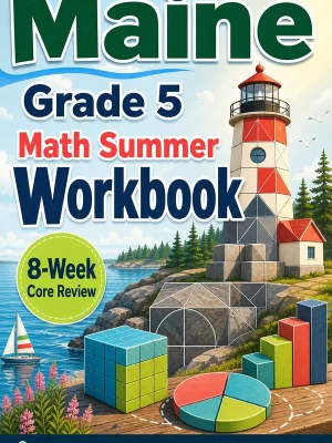 Maine MTYA Grade 5 Math Summer Review Workbook