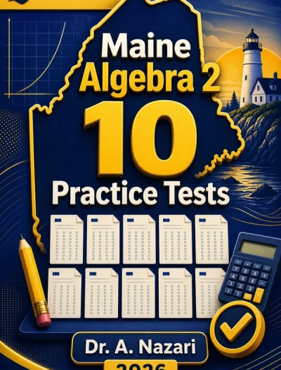 10 Full-Length Maine Algebra 2 Practice Tests