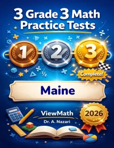 3 Maine MTYA Grade 3 Math Practice Tests