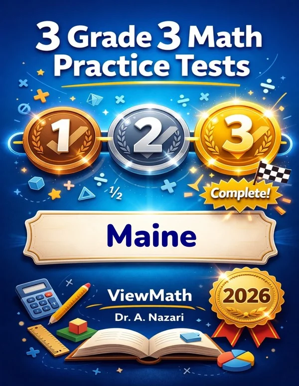 3 Maine MTYA Grade 3 Math Practice Tests