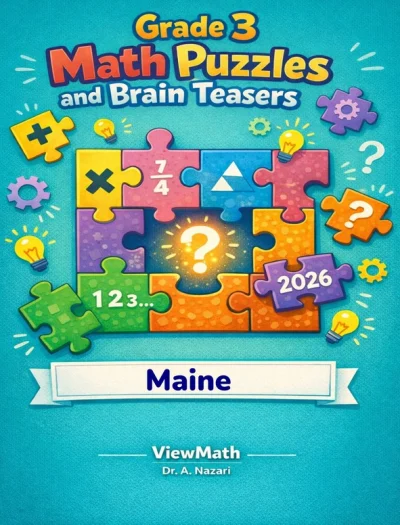 Maine MTYA Grade 3 Math Puzzles and Brain Teasers