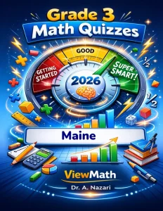 Maine MTYA Grade 3 Math Quizzes