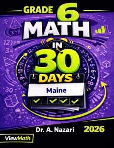 Maine MTYA Grade 6 Math in 30 Days