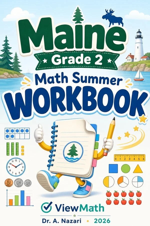Maine Grade 2 Math Summer Workbook