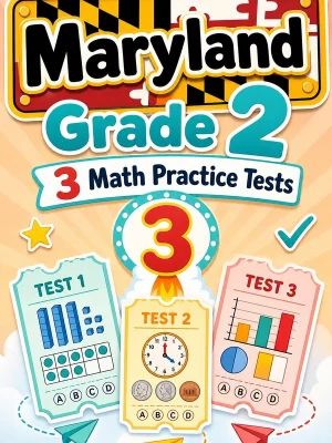 3 Maryland Grade 2 Math Practice Tests