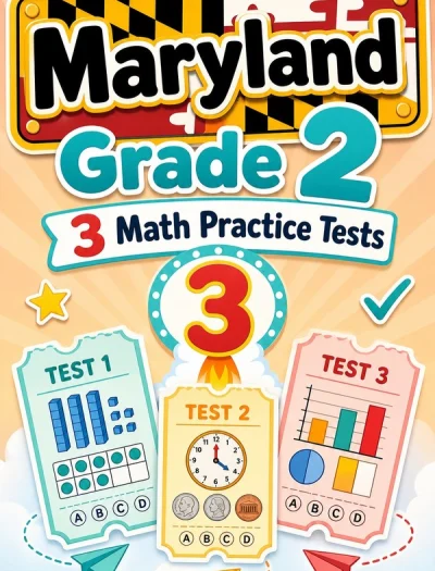 3 Maryland Grade 2 Math Practice Tests