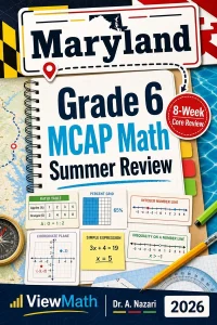 Maryland MCAP Grade 6 Math Summer Review