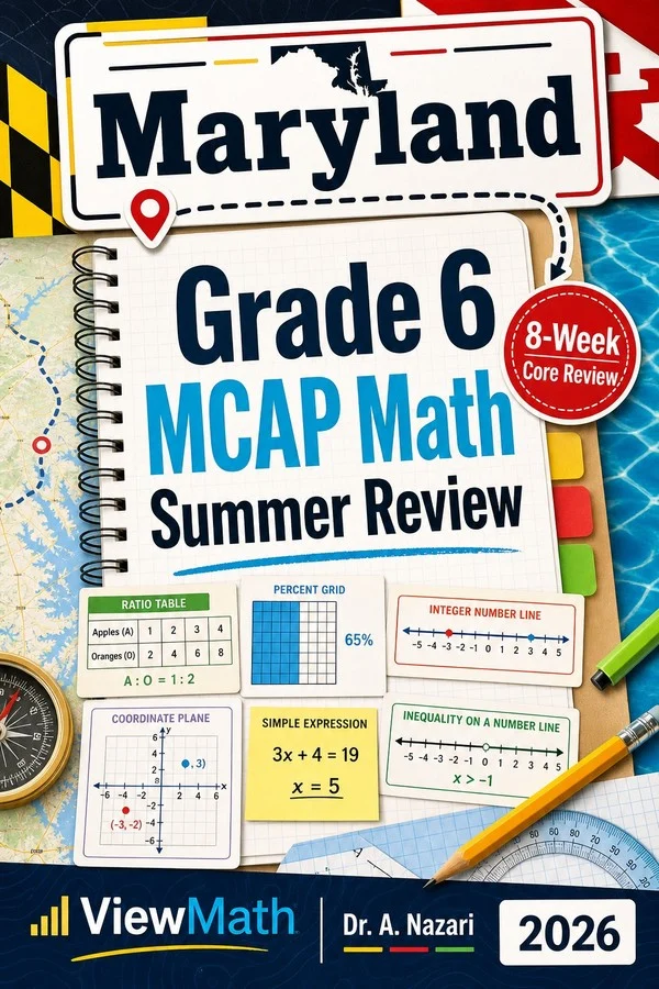 Maryland MCAP Grade 6 Math Summer Review